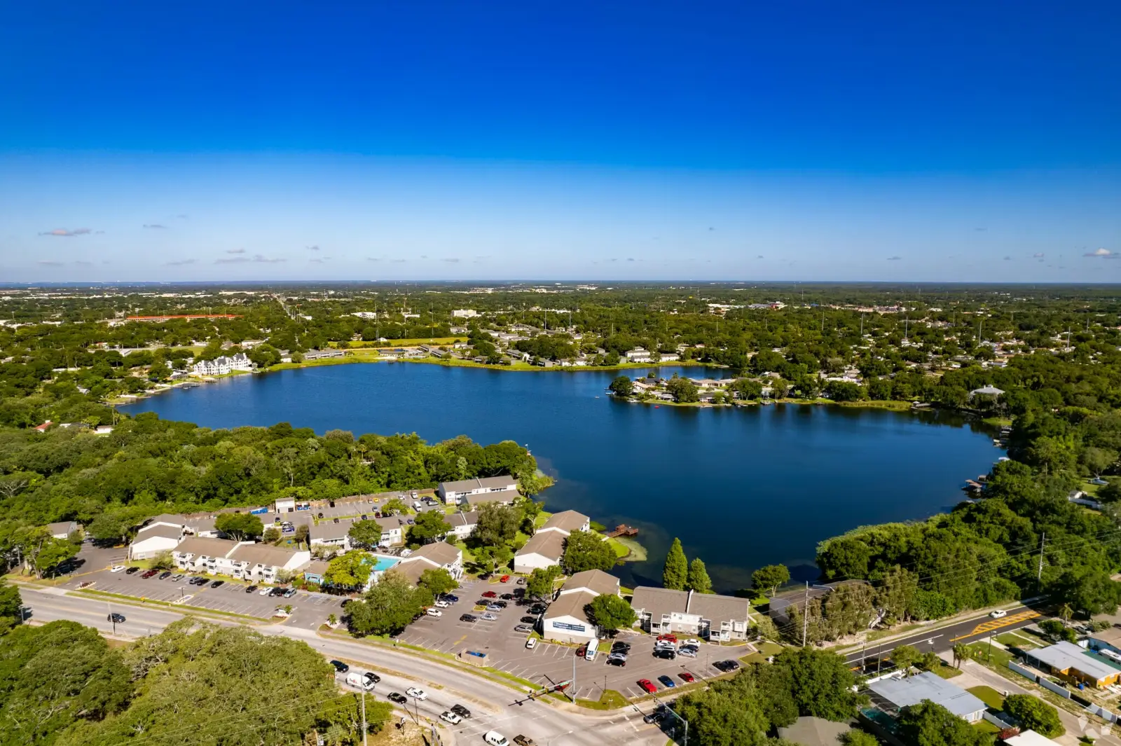 Beach Club Apartments Aerial view - Tampa apartments for rent